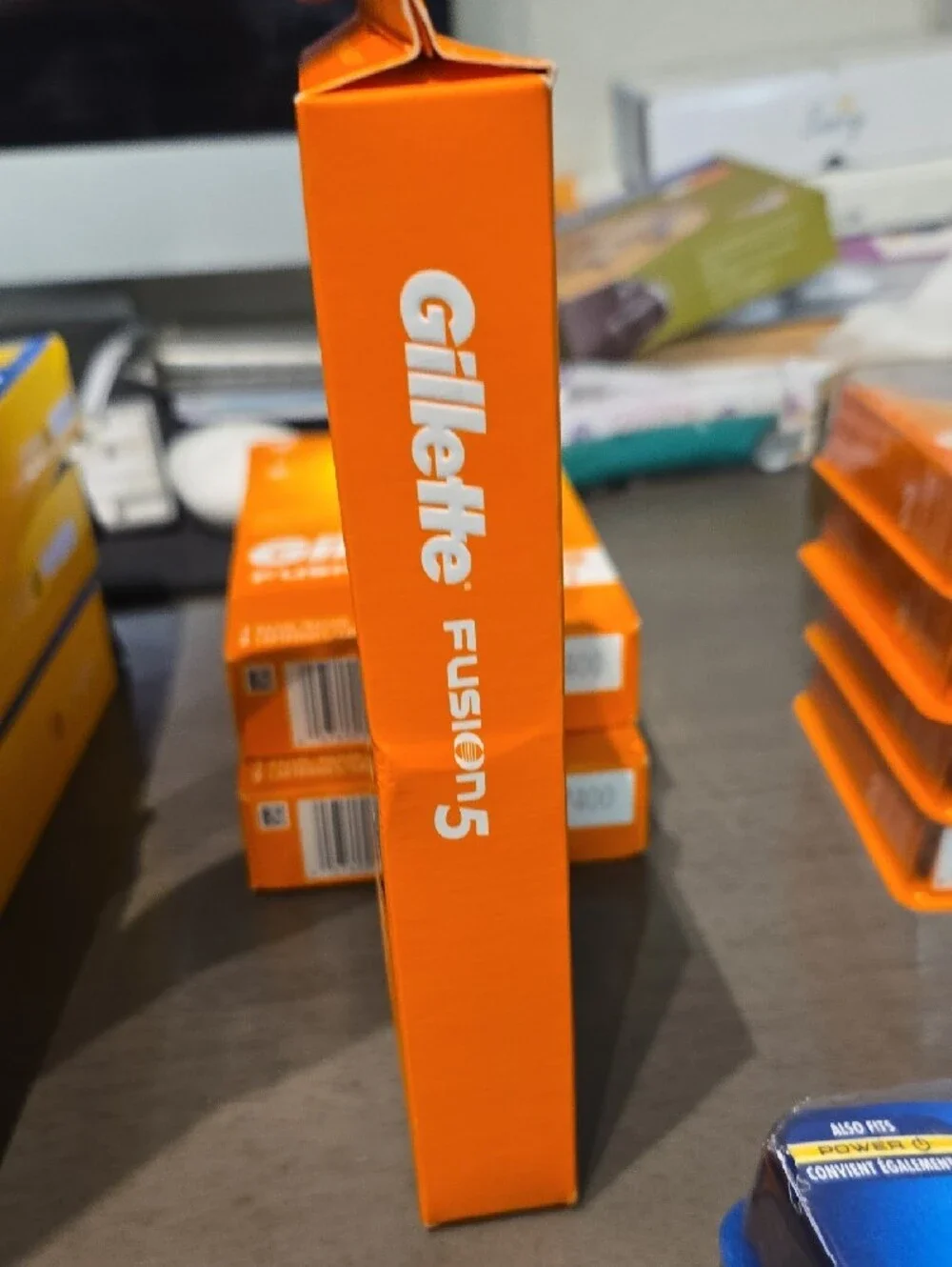 Gillette Fusion5 Men’s Razor - Orange Handle